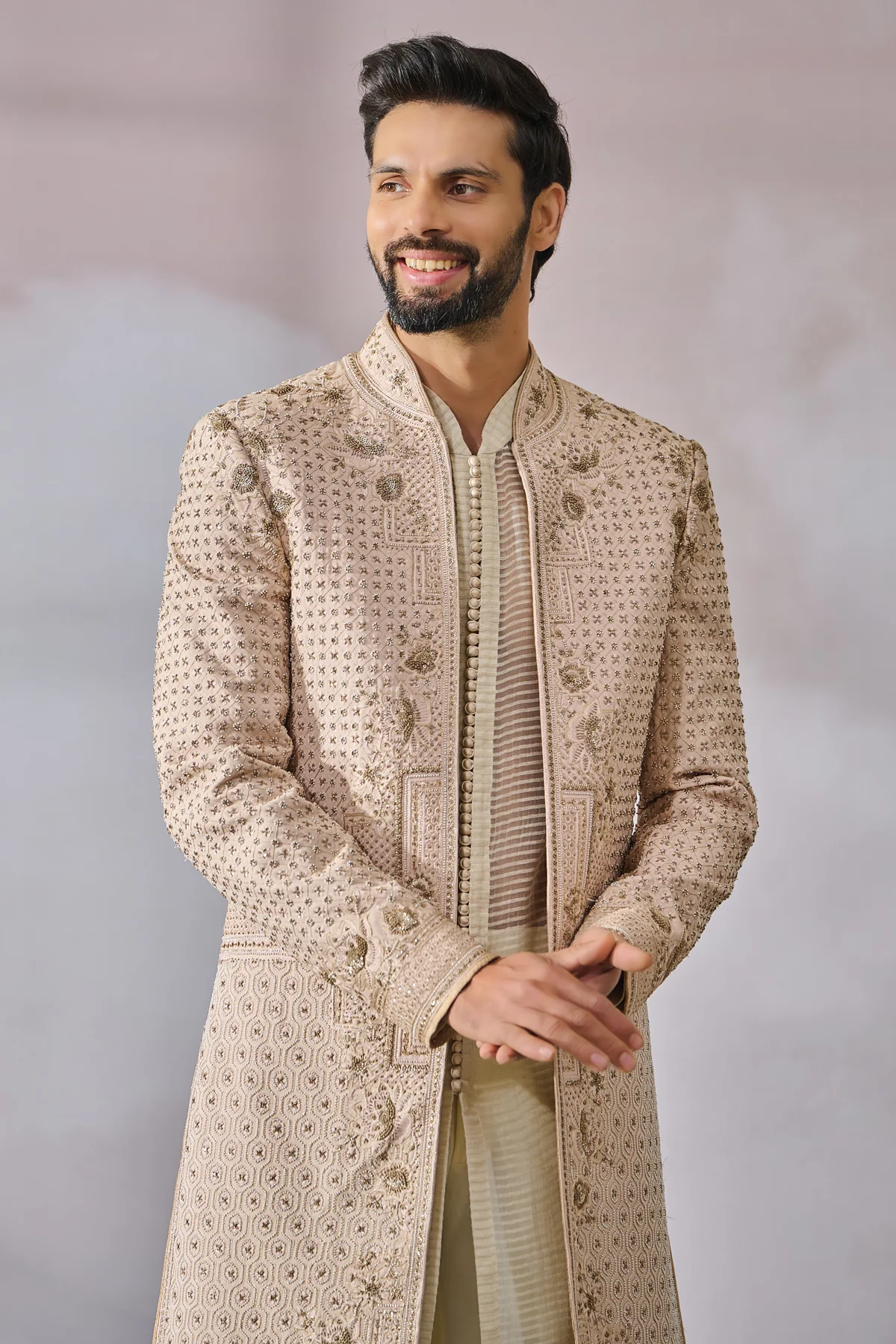 SOL Sherwani Kurta Trouser - Image 3