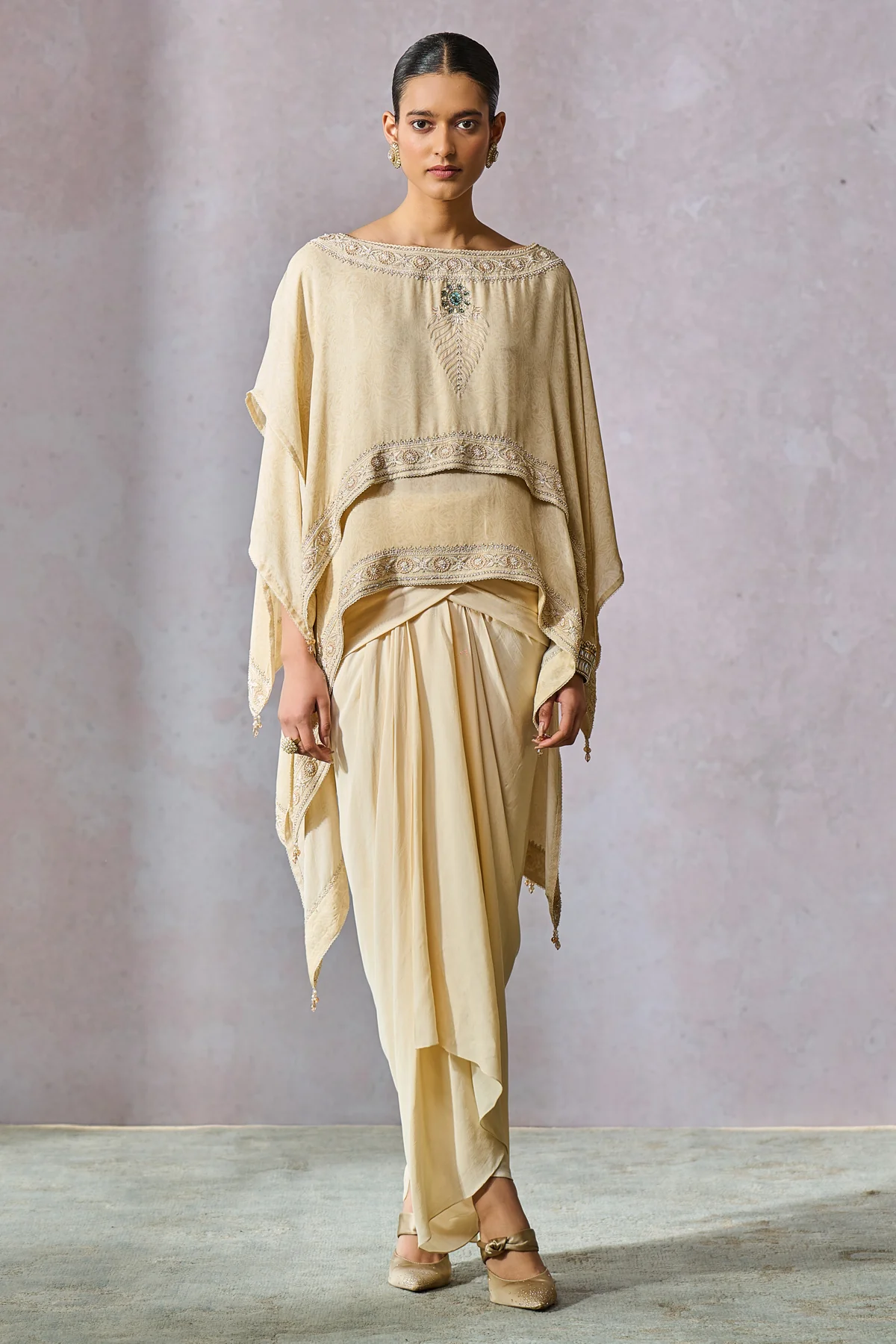 SOL Top Dhoti